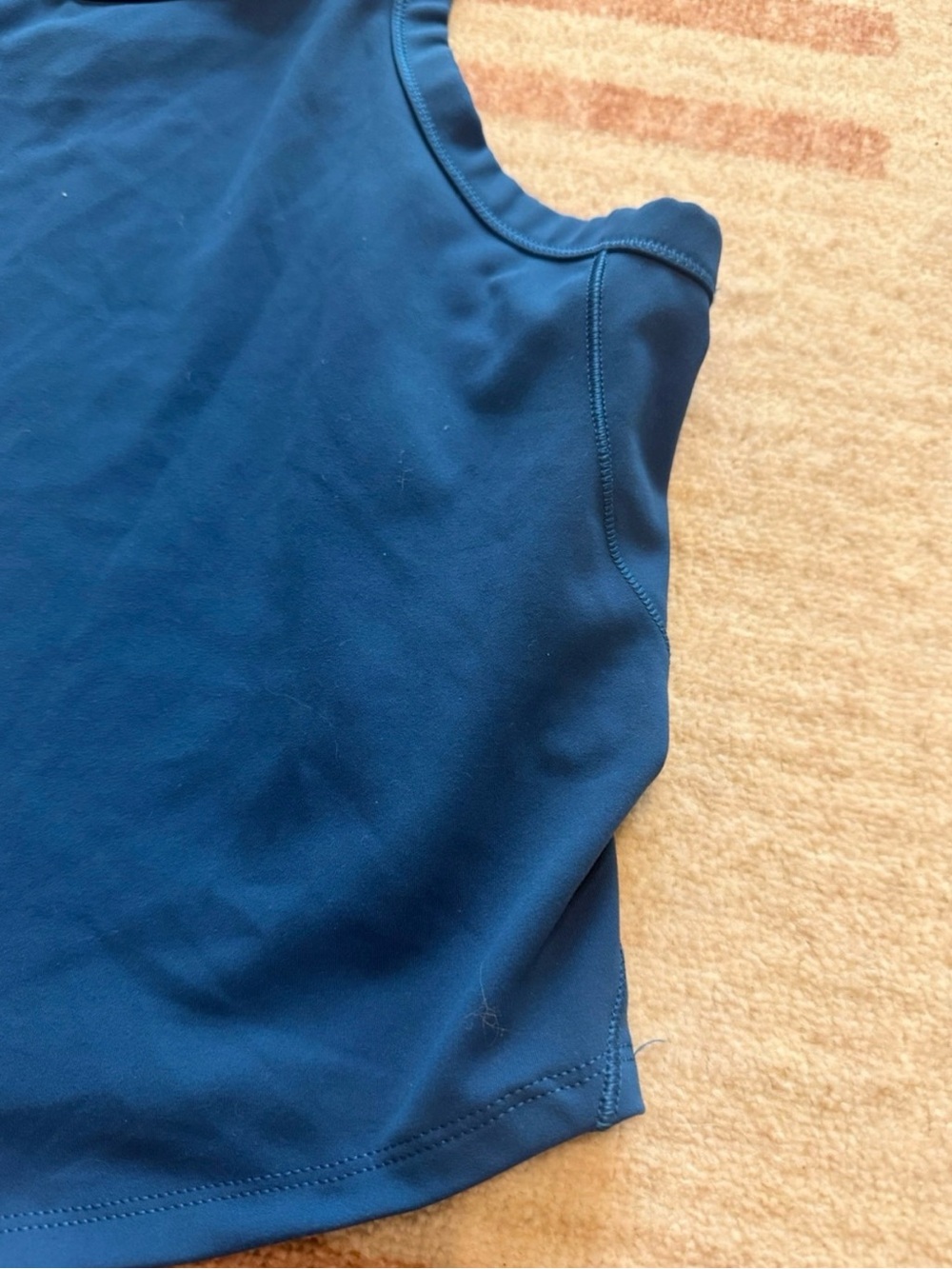 Nike Blue Racerback Tank - Picture 4 of 6